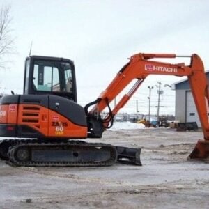 HITACHI ZAXIS 60USB-3 EXCAVATOR Operator Manual