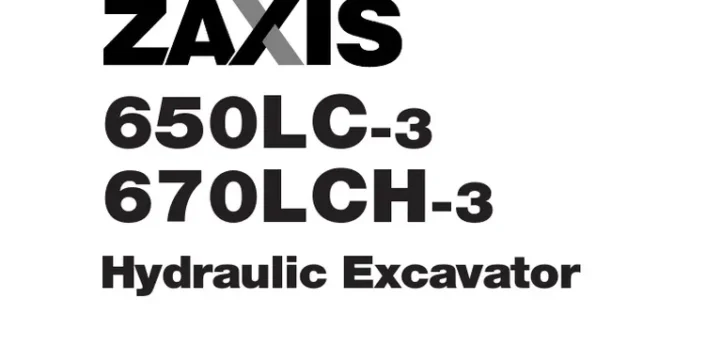 Hitachi ZAXIS 600-650-670 Service Manual