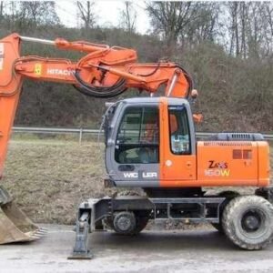 Hitachi Zaxis 130w 160w Excavator Operator Manual