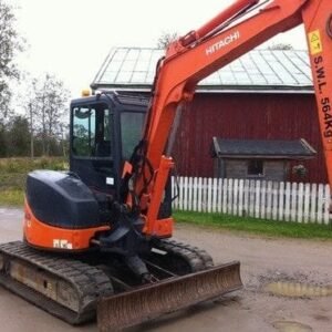 Hitachi Zaxis Zx50u-2 Excavator Catalog Manual
