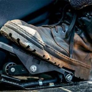 How does the parking brake work?