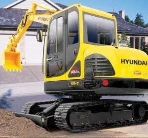 Hyundai R55-7A Excavator Service Operating Manual