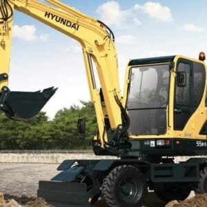 Hyundai Robex 55W-7 R55W-7 Excavator Repair Manual