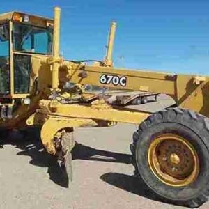 John Deere 670c 670ch 672ch Motor Grader Diagnostic Service Manual