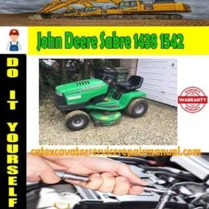 John Deere 1438 1542 15.538 15.542 Service Manual