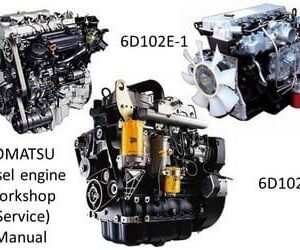Komatsu 102 Series Engine Shop Manual