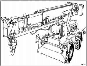 Komatsu 150A 150FA Hydraulic Crane Service Repair