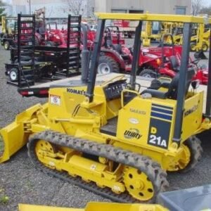 Komatsu D21A-8 D21P-8 Dozer Operation Maintenance Manual