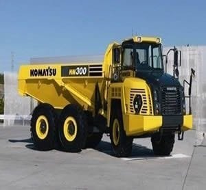 Komatsu HM300-3 Articulated Dump Truck Operation Maintenance Manual