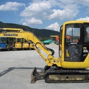 Komatsu PC35R-8 PC45R-8 Operation Manual