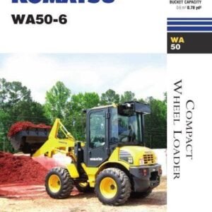 Komatsu WA50-6 Excavator Repair Manual