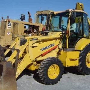 Komatsu WB91 WB93 Backhoe Loader Repair Service Manual