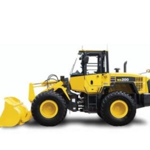 Komatsu wa200 pz 6 wheel loader service repair manual