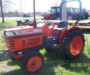 Kubota L2050 Tractor Mower Service Manual