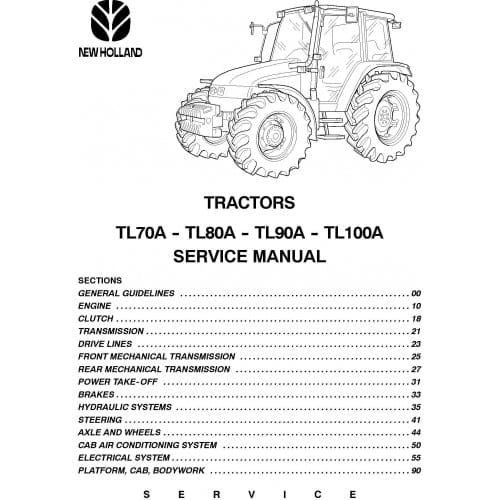 Cat Repair Manual (PDF) New Holland T4.90 Fb T4.100 Fb T4.110 Fb Operators Manual