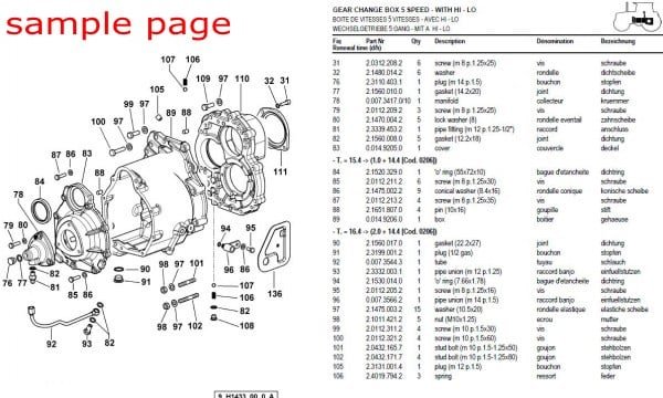 Volvo Ec55-2 Compact Excavator Service Parts Catalog Manual