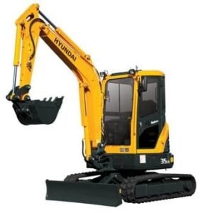 Hyundai Crawler Mini Excavator R35z-9 Operating Manual