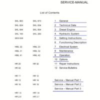 Terex Hr 42 Specifications Excavator Workshop Service Manual