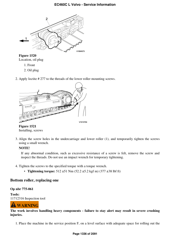 Volvo Ec460c L Excavator Service Repair Manual