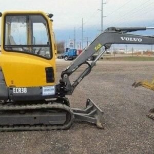 Volvo Ecr38 Compact Excavator Service Parts Pdf Manual
