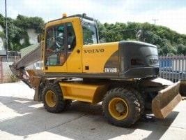 Volvo EW160B Wheeled Excavator Service Repair Manual