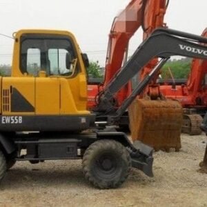 Volvo Ew55b Compact Excavator Service Parts Manual