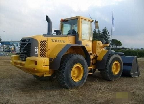 Volvo L120E Wheel Loader Parts Catalog Manual Illustration