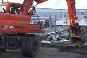 Daewoo Doosan DX140W DX160W Excavator Service Manual