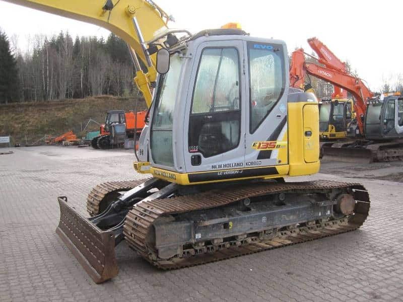 New Holland E135bsr Excavator Service Manual