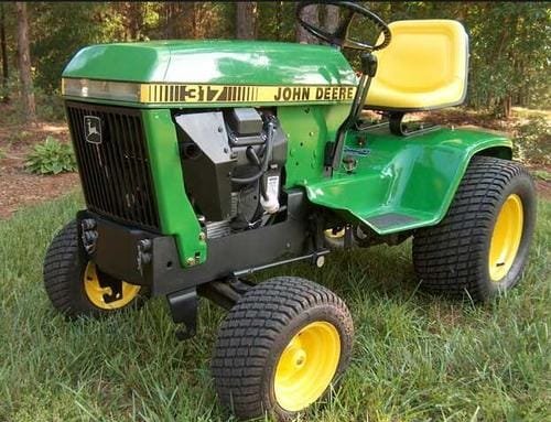 John Deere 317 Hydrostatic Tractor Garden Service Manual