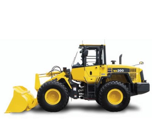 Komatsu wa200 pz 6 wheel loader service repair manual