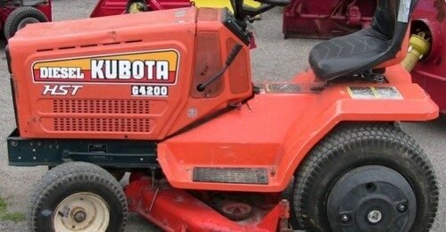 Kubota G3200 G4200 G4200H G5200H G6200H Parts Catalog Manual