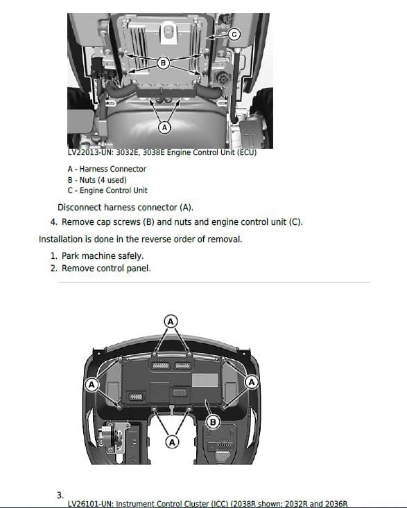 Cat Repair Manual (PDF) john-deere-3025e-3032e-3038e-technical-manual